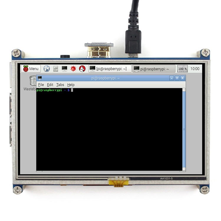 Ekran Dotykowy Rezystancyjny LCD TFT 5 800x480px HDMI GPIO Dla