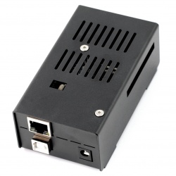 Obudowa do Arduino Mega i do Ethernet Shield - metalowa czarna