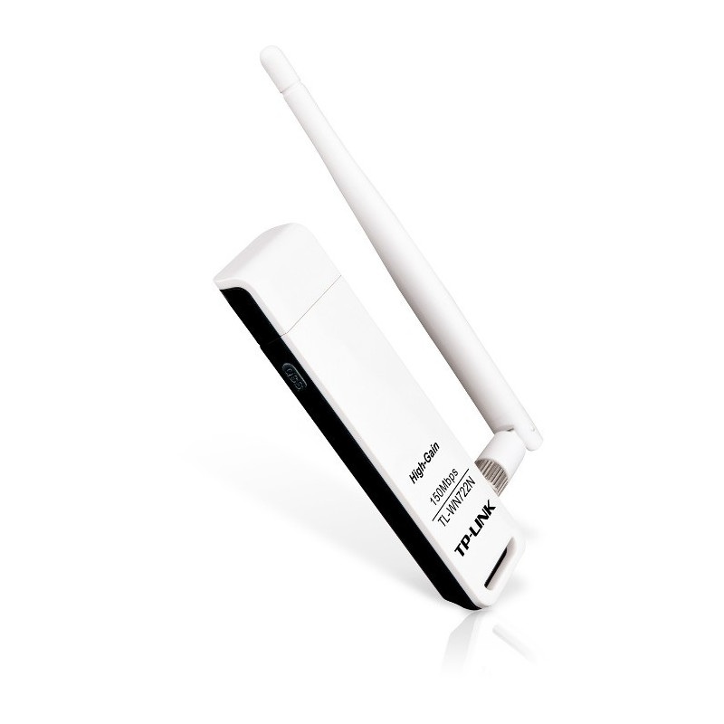 Karta sieciowa WiFi USB Nano N 150Mbps TP-Link TL-WN722N z anteną - Raspberry Pi