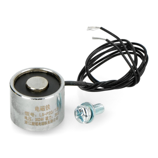 Утримувальний електромагніт 24 В 2,5 Вт 3 кгс