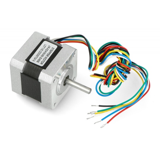 Кроковий двигун JK42HW40-0406 200 кроків/об 12V/0.4A/0.25Nm
