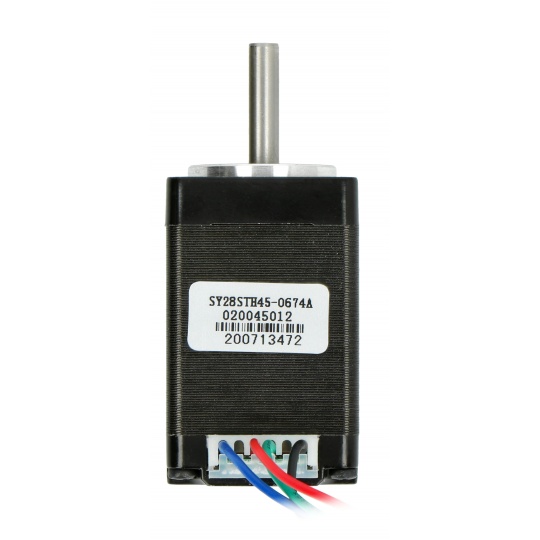 Кроковий двигун SY28STH45-0674A 200 кроків/об 4,5 В / 0,67 А / 0,095 Нм - Pololu 1206