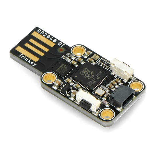 Trinkey QT2040 - плата з мікроконтролером RP2040 - USB - STEMMA QT - Adafruit 5056