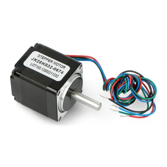 Кроковий двигун JK28HS32-0674 200 кроків/об 3.8V/0.67A/0.06Nm