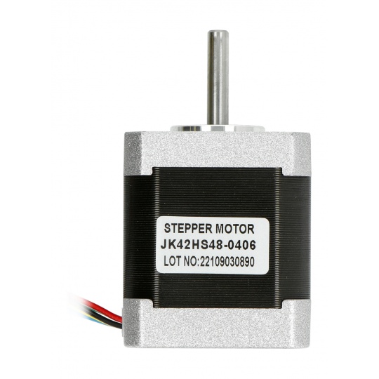 Кроковий двигун JK42HS48-0406 200 кроків/об 12V/0.4A/0.31Nm