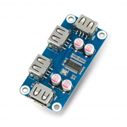 USB Hub Hat (B) - 4-portowy...