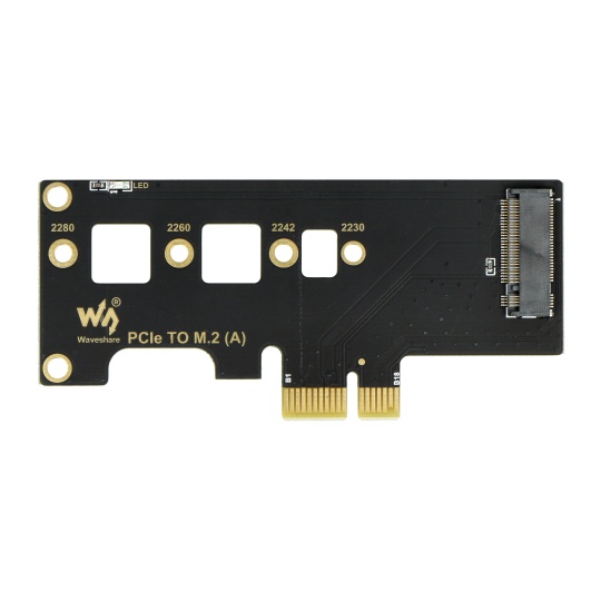 Адаптер PCIe до M.2 - сумісний із Raspberry Pi CM4 - Waveshare 19091