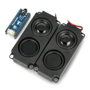 Rozszerzenie audio + 2x głośnik 5W do Raspberry Pi Pico - Waveshare 20167