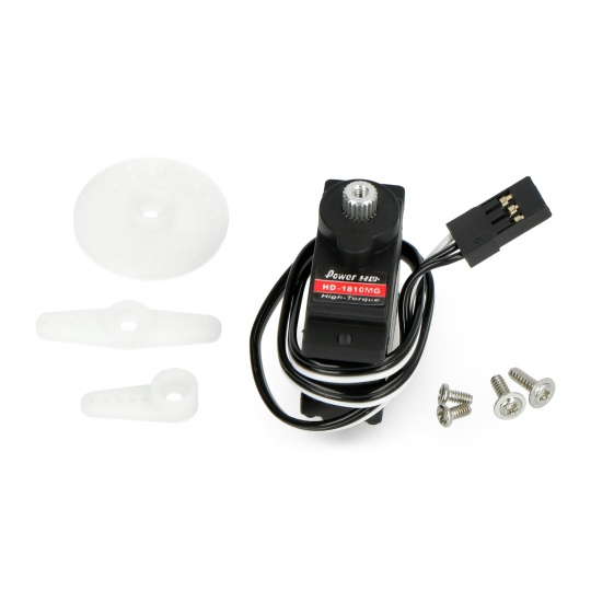 Сервопривід PowerHD HD-1810MG - мікро