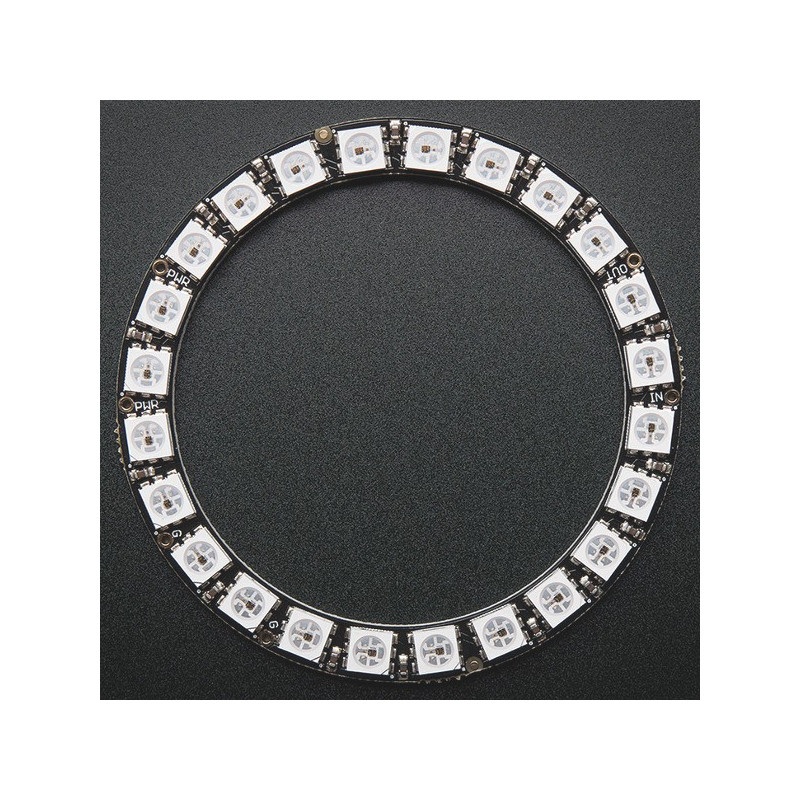 Adafruit NeoPixel Ring - LED RGB 24 x WS2812 5050
