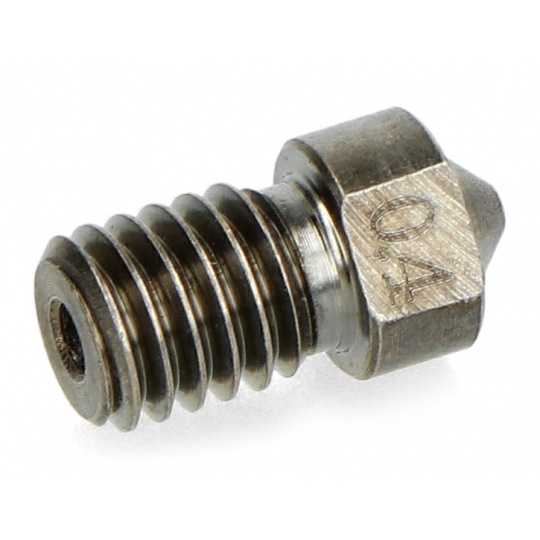 Сопло E3D V6 0,4 мм - нитка 1,75 мм - загартована сталь