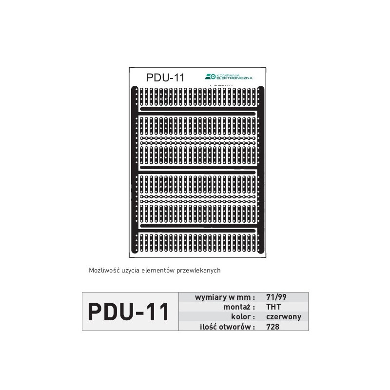 Płytka uniwersalna PDU11