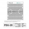 Płytka uniwersalna PDU20 - zdjęcie 2
