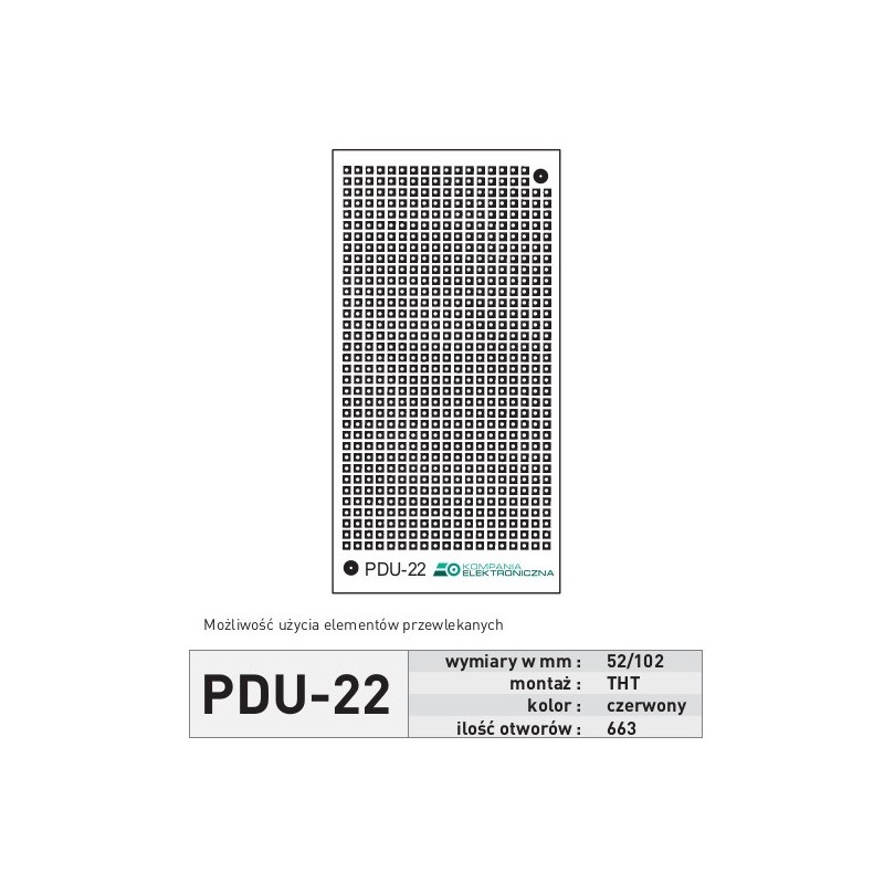 Płytka uniwersalna PDU22