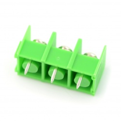 Listwa barierowa do PCB, 3-pinowa, raster 8,5mm