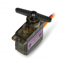 Serwo MG-90S - micro - 180 stopni - plastikowa przekładnia