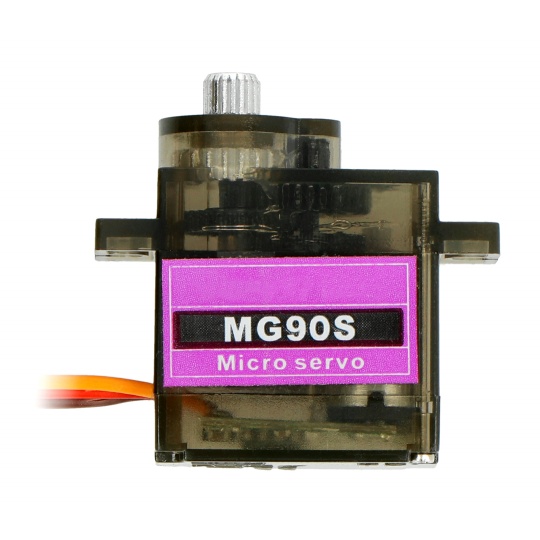 Сервопривід MG-90S - мікро - 180 градусів - пластикова шестерня