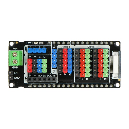 Gravity - IO Shield - Розширення для FireBeetle M0 та ESP32-E - DFRobot DFR0762