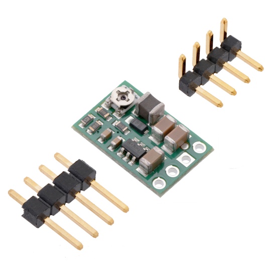 D36V6AHV - понижувальний перетворювач - регульований 4-25V 0.6A - Pololu 3799