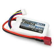 Pakiet Li-Pol Redox 500mAh 20C 3S 11.1V