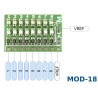 8-kanałowy tester logiczny LED, 2-kierunkowy - MOD-18 - zdjęcie 3
