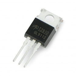 Tranzystor N-MOSFET T2910 100V/21A - THT - TO220