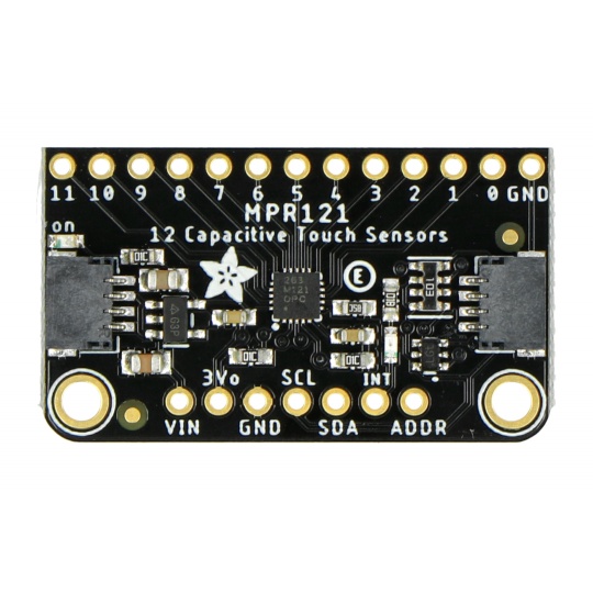 Модуль сенсорного екрана MPR121 I2C - 12 кнопок - Adafruit 1982
