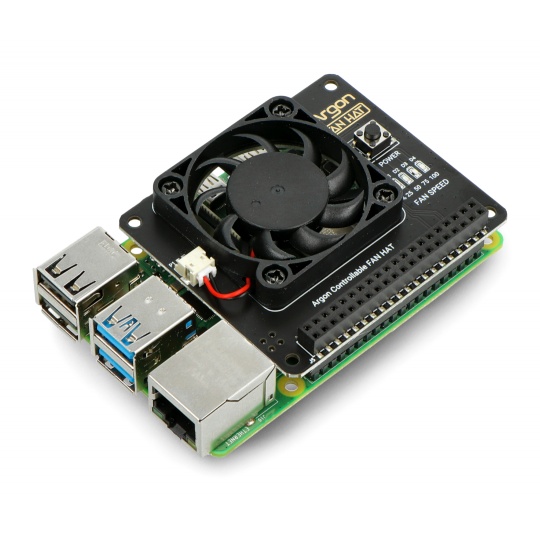 Argon Fan HAT v1.5 - ковпачок вентилятора для Raspberry Pi