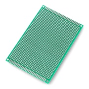 Płytka drukowana uniwersalna dwustronna 80x120mm