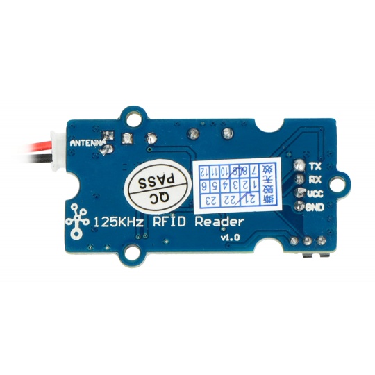 Grove - RFID-зчитувач 125 кГц з антеною - Seeedstudio 113020002