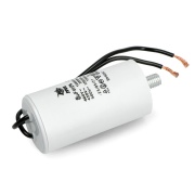 Kondensator silnikowy 8uF/450V 35x62mm z przewodami