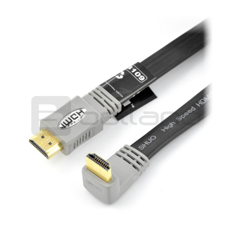 Przewód HDMI klasa 1.4 Titanum TB109 - dł. 1,5 m kątowy