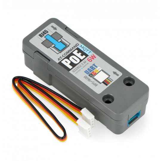 MQTT PoE - Модуль зв'язку MQTT Ethernet з портом PoE - W5500 - Модуль розширення для модулів розробки M5Stack