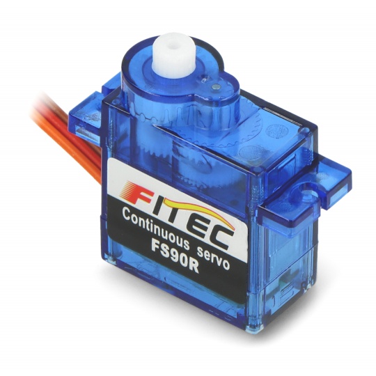 Сервопривід Feetech FS90R - мікро - безперервна робота на 360 градусів