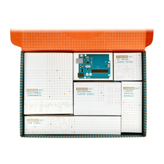 Arduino StarterKit K000007 - офіційний стартовий комплект з платою Arduino Uno