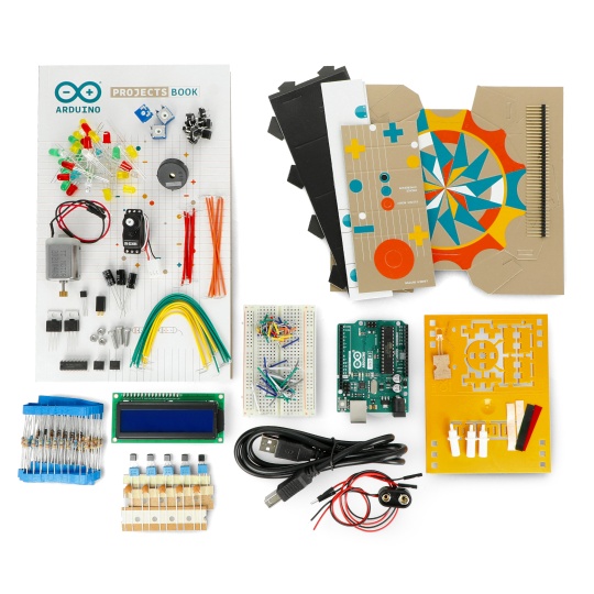 Arduino StarterKit K000007 - офіційний стартовий комплект з платою Arduino Uno