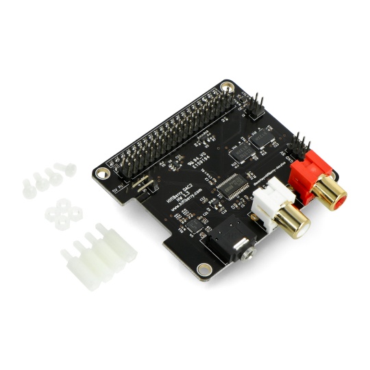 HiFiBerry DAC2 Pro - звукова карта для Raspberry Pi 4B/3B+/3B