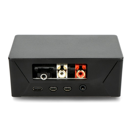 Корпус HighPi Pro для Raspberry Pi 4B та HiFiBerry - універсальний, чорний