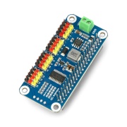 Servo Driver HAT IC Test Board - sterownik 16 serwomechanizmów dla Raspberry Pi - Waveshare 15275