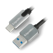 Przewód, kabel USB 3.0 A - USB C 5Gb/s 1m