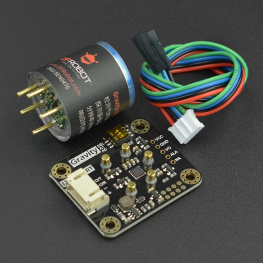 Гравітація - датчик фосфіну PH3 - I2C / UART - заводське калібрування - DFRobot SEN0476