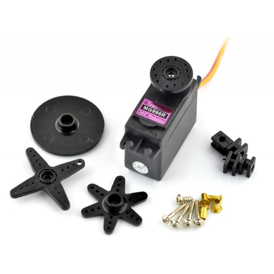 Серворобот TowerPro MG-996R з безперервною роботою 360 градусів