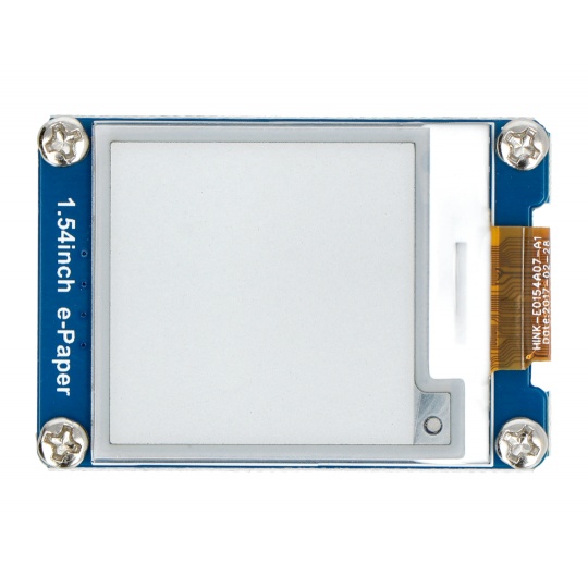 Електронний папір E-Ink 1.54'' V2.1 200x200px - модуль з дисплеєм SPI - Waveshare 12955