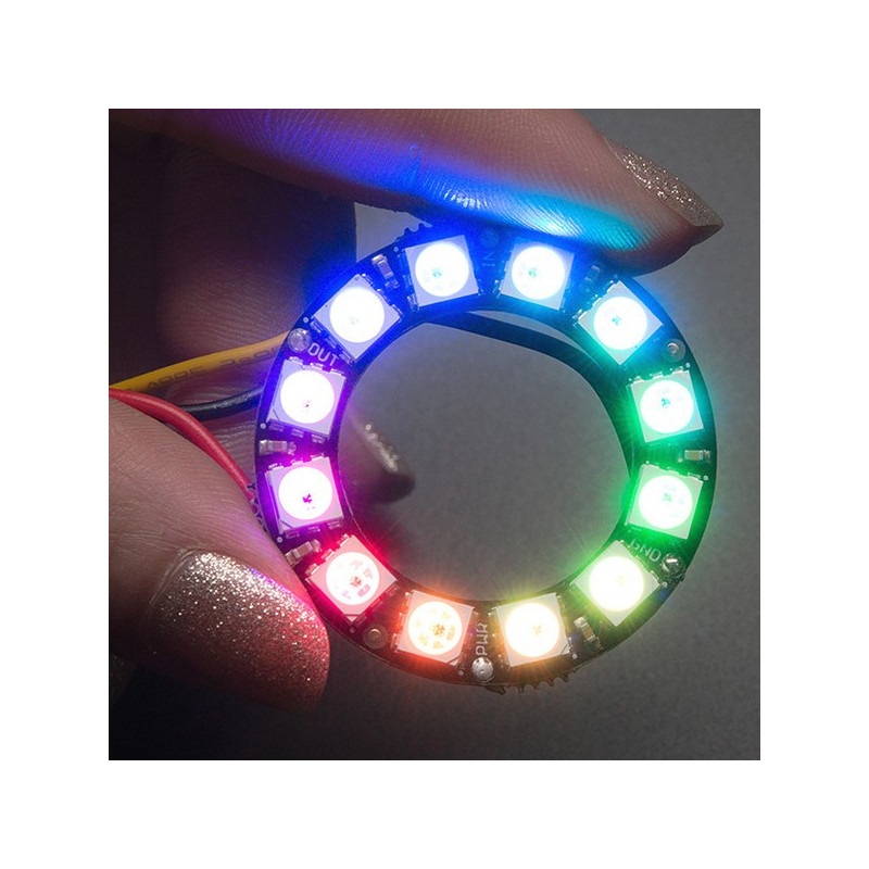 Adafruit NeoPixel Ring - pierścień LED RGB 16 x WS2812 5050