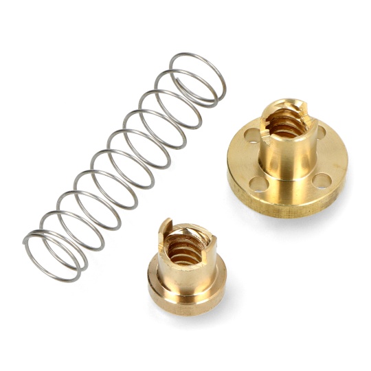 Гайка регулювання люфту для трапецієподібного гвинта 8 мм