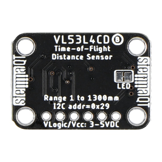 VL53L4CD Датчик часу прольоту - відстані - 1-1300 мм - I2C - STEMMA QT/Qwiic - Adafruit 5396