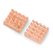 Zestaw radiatorów miedzianych do Raspberry Pi 4B/3B+/3B/2/B+/Zero z taśma termoprzewodzącą