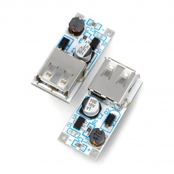 Velleman VMA403 - przetwornica step-up 5V 0,6 A z gniazdem USB - 2szt.