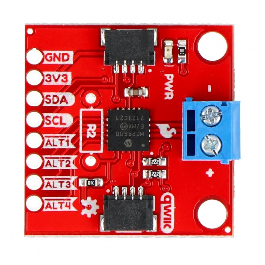Термопарний підсилювач SparkFun Qwiic - термопарний підсилювач - MCP9600 - з гвинтовим роз'ємом - SparkFun SEN-16295