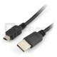 Przewód miniUSB A - B Esperanza EB-132 - 1,8 m Przewód miniUSB A - B Esperanza EB-132 - 1,8 m